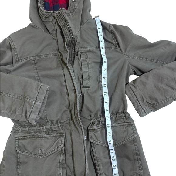 Hollister Green Hooded Utility Jacket - Picture 3 of 8
